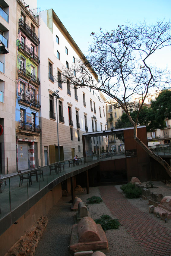 Placa de la Vila Madrid, Barcelona